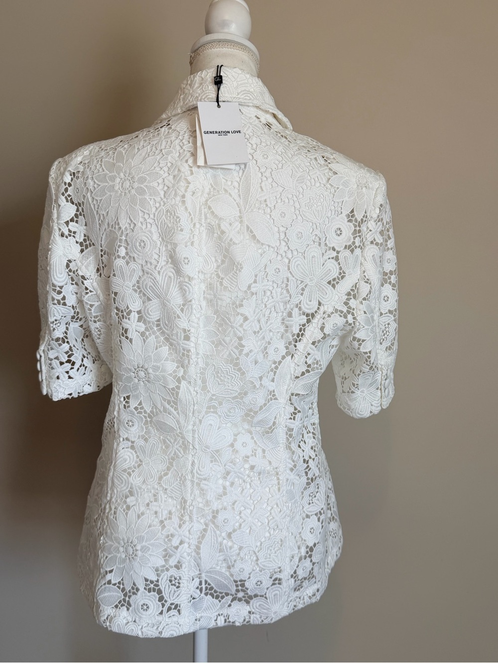 Generation Love Melbourne short sleeve lace blazer women's size xxl NWT - Picture 13 of 16
